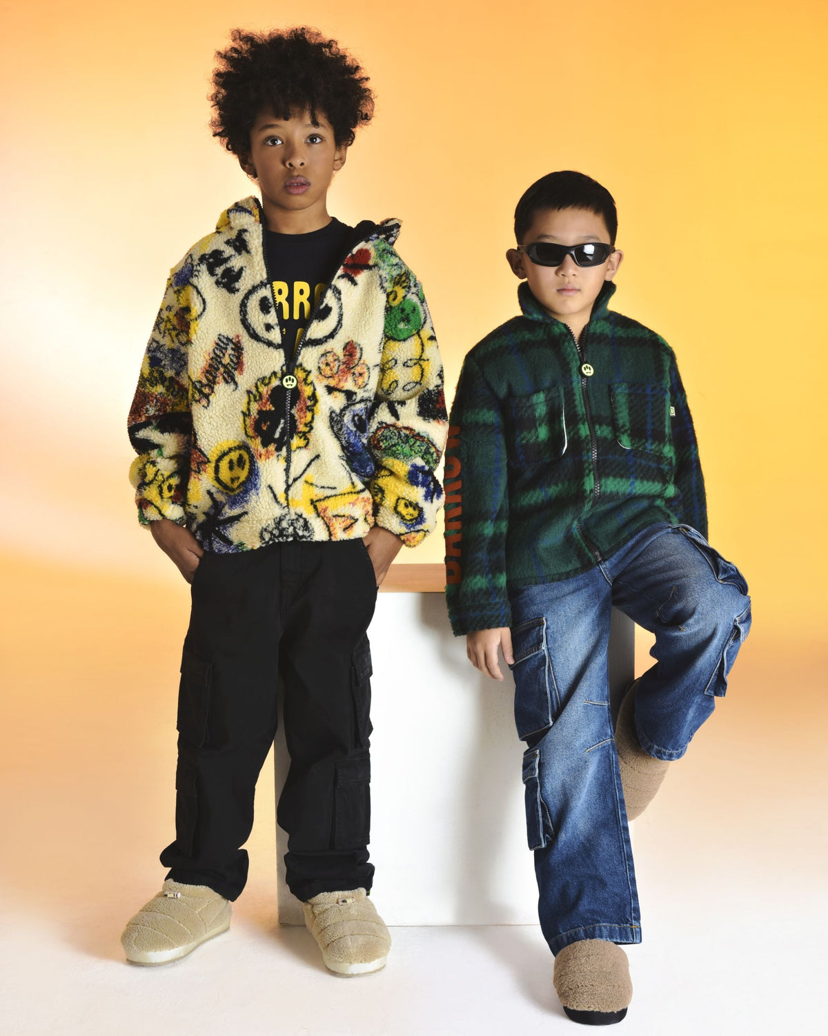 Barrow Kids Giacca in Panno