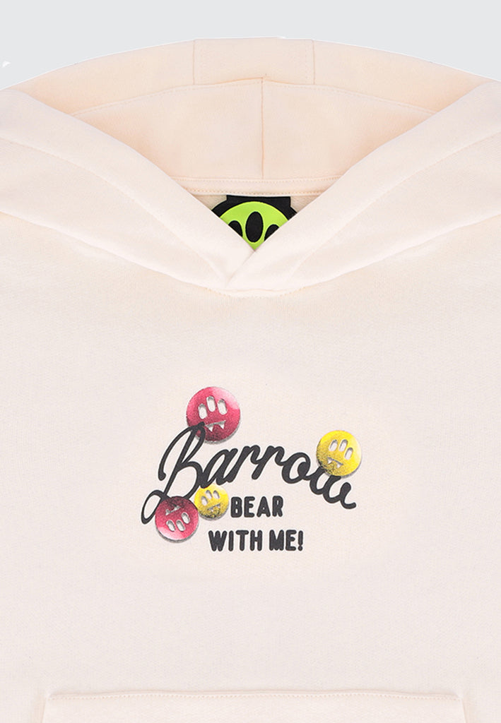 BARROW KIDS HOODIE BEAR WITH