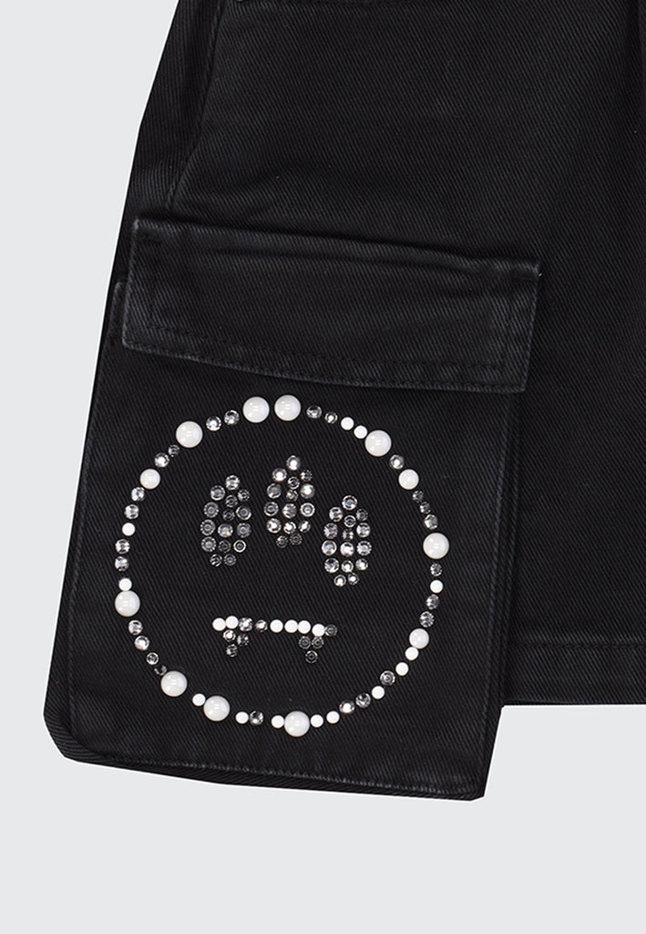 BARROW KIDS MINI GONNA IN DENIM