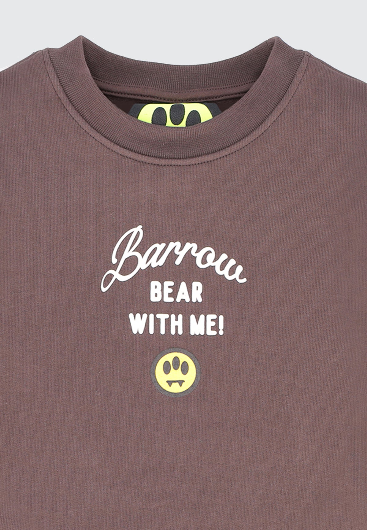 BARROW KIDS FELPA GIROCOLLO BEAR WITH