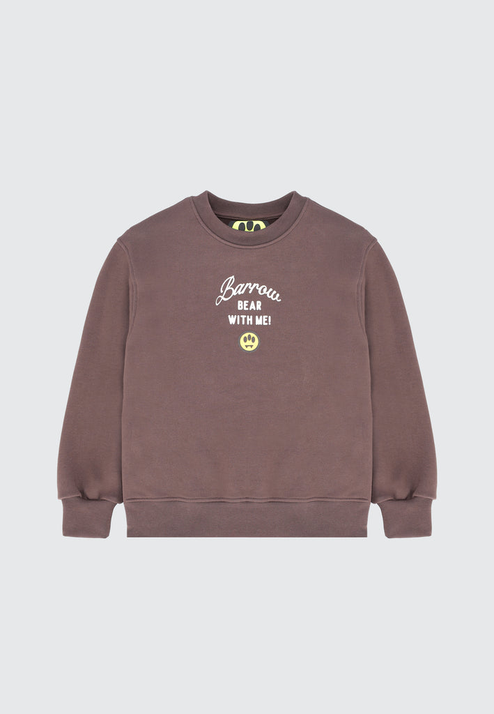 BARROW KIDS SWEATSHIRT BEAR WITH