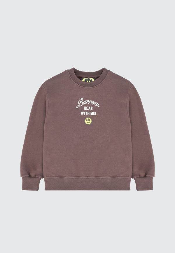 BARROW KIDS FELPA GIROCOLLO BEAR WITH