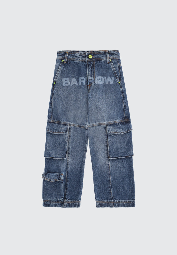 BARROW KIDS DENIM CARGO