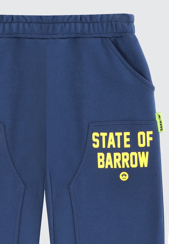 BARROW KIDS PANTALONI IN FELPA STATE OF