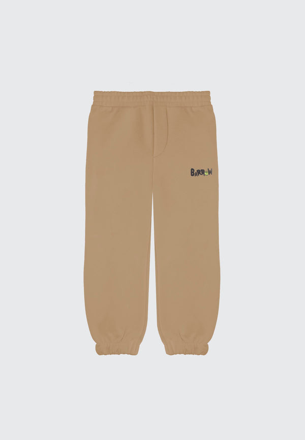 BARROW KIDS PANTALONI IN FELPA LOGO