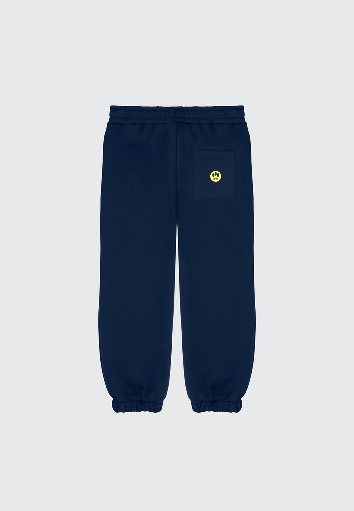 BARROW KIDS PANTALONI IN FELPA TEDDY TARTAN