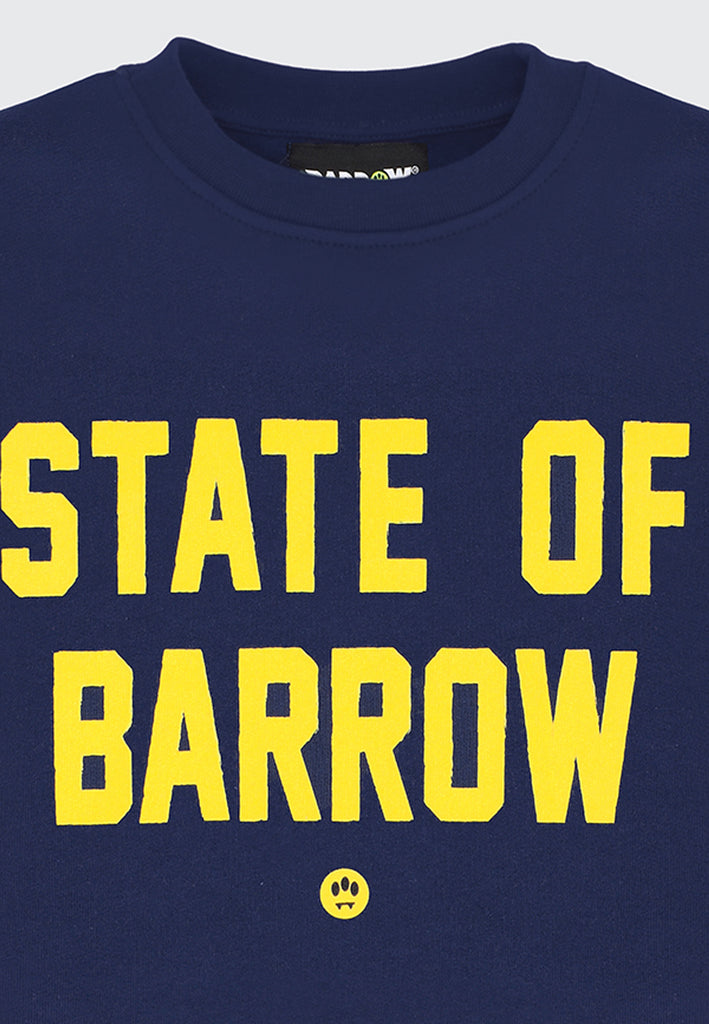 BARROW KIDS SWEATSHIRT STATE OF