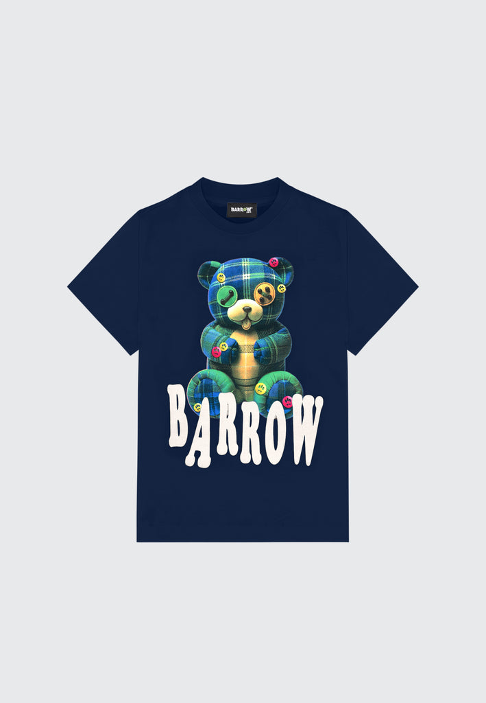 BARROW KIDS T-SHIRT TEDDY TARTAN