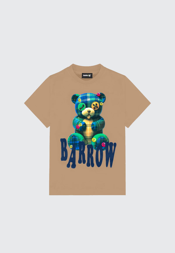 BARROW KIDS T-SHIRT TEDDY TARTAN