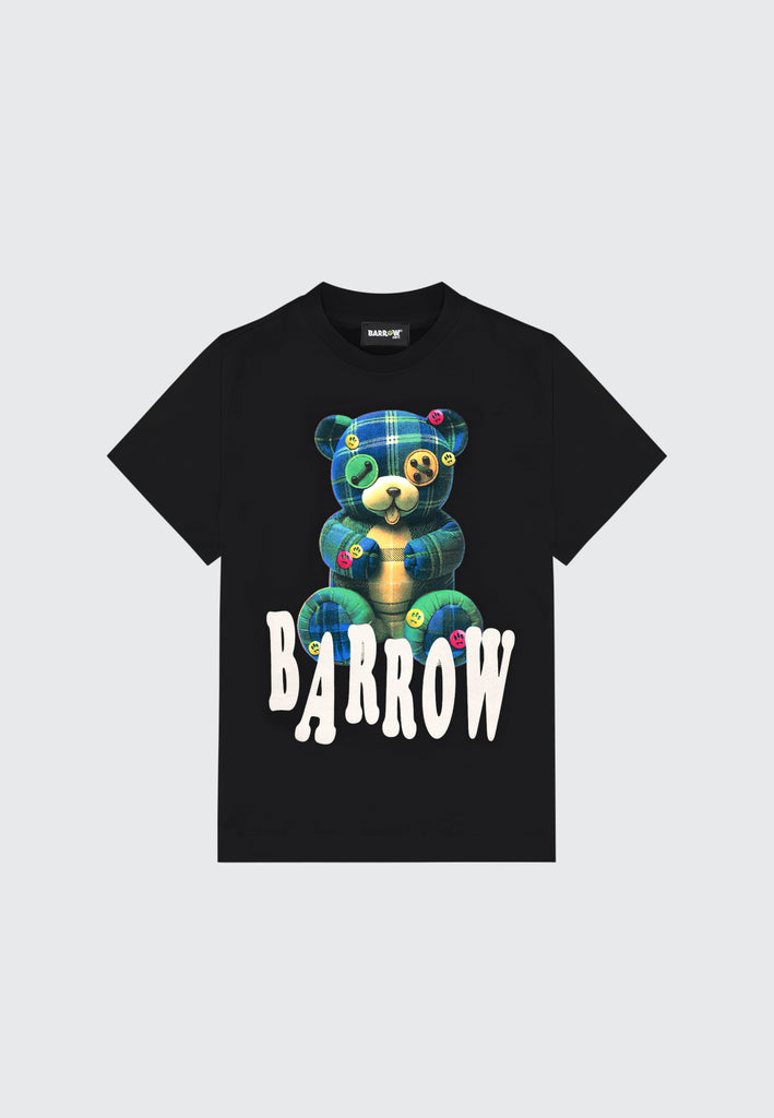 BARROW KIDS T-SHIRT TEDDY TARTAN