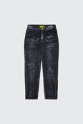 JEANS SKINNY WASHED LOGO MAXI