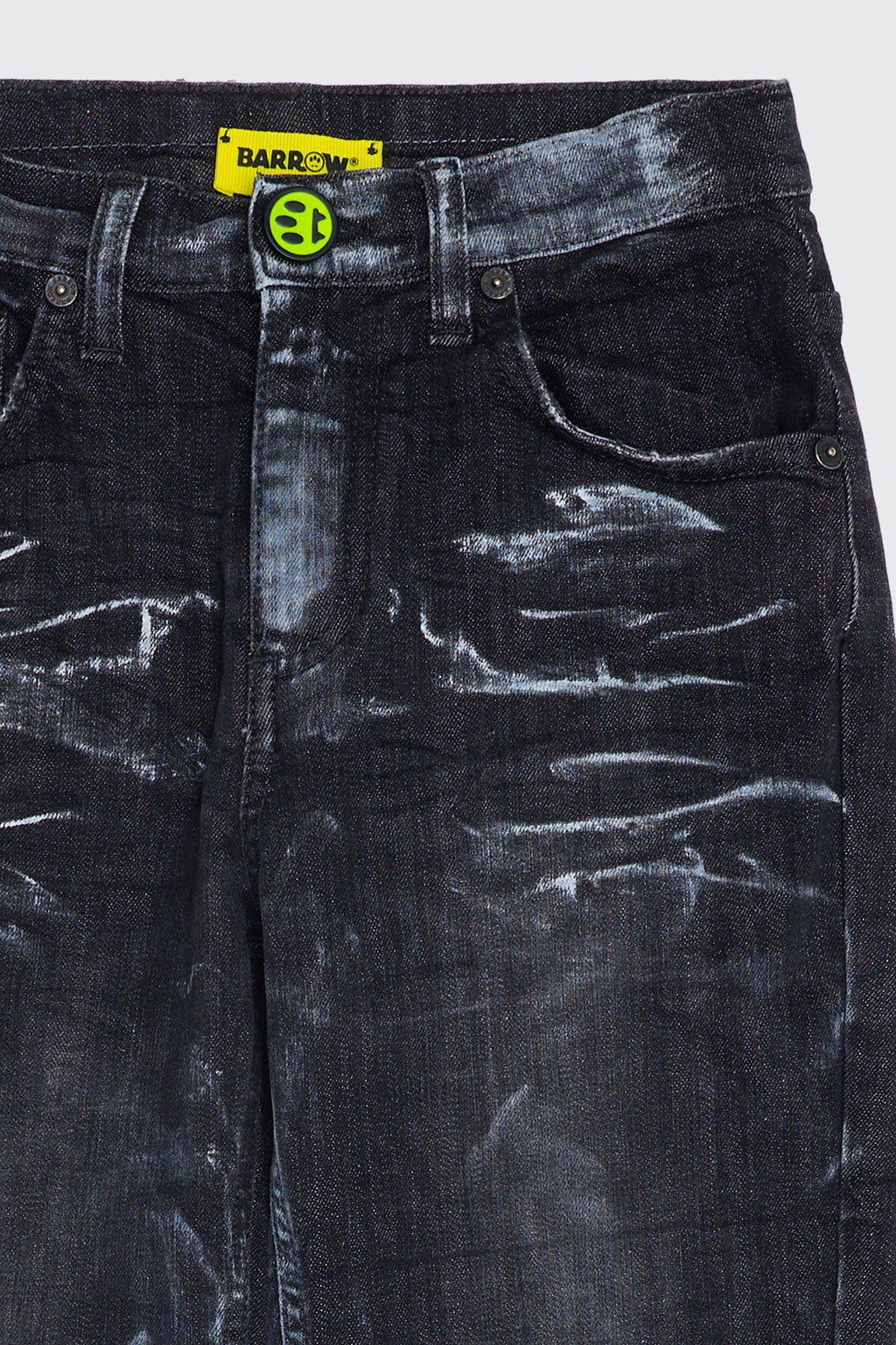 JEANS SKINNY WASHED LOGO MAXI