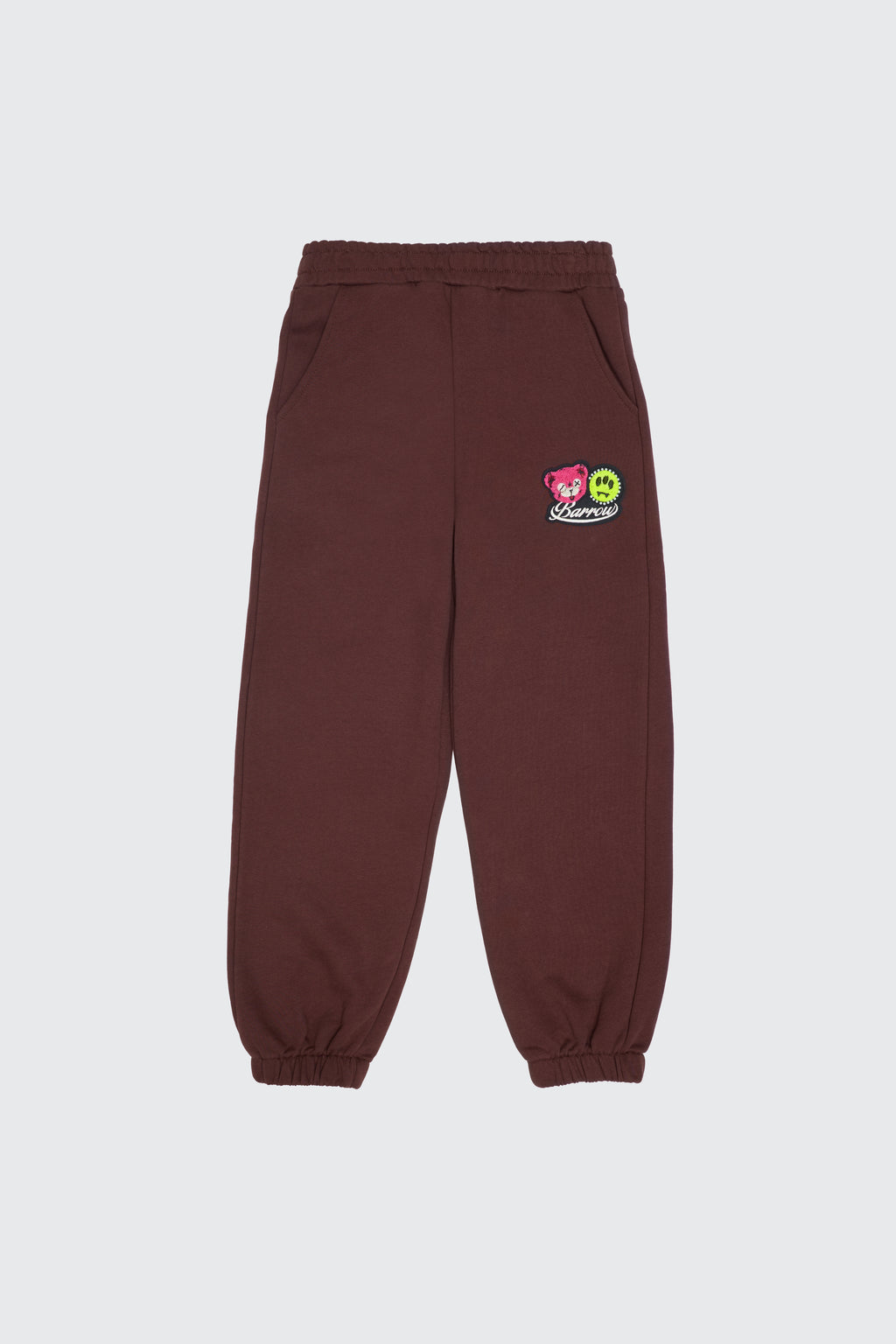 PANTALONI IN FELPA PATCH LOGO