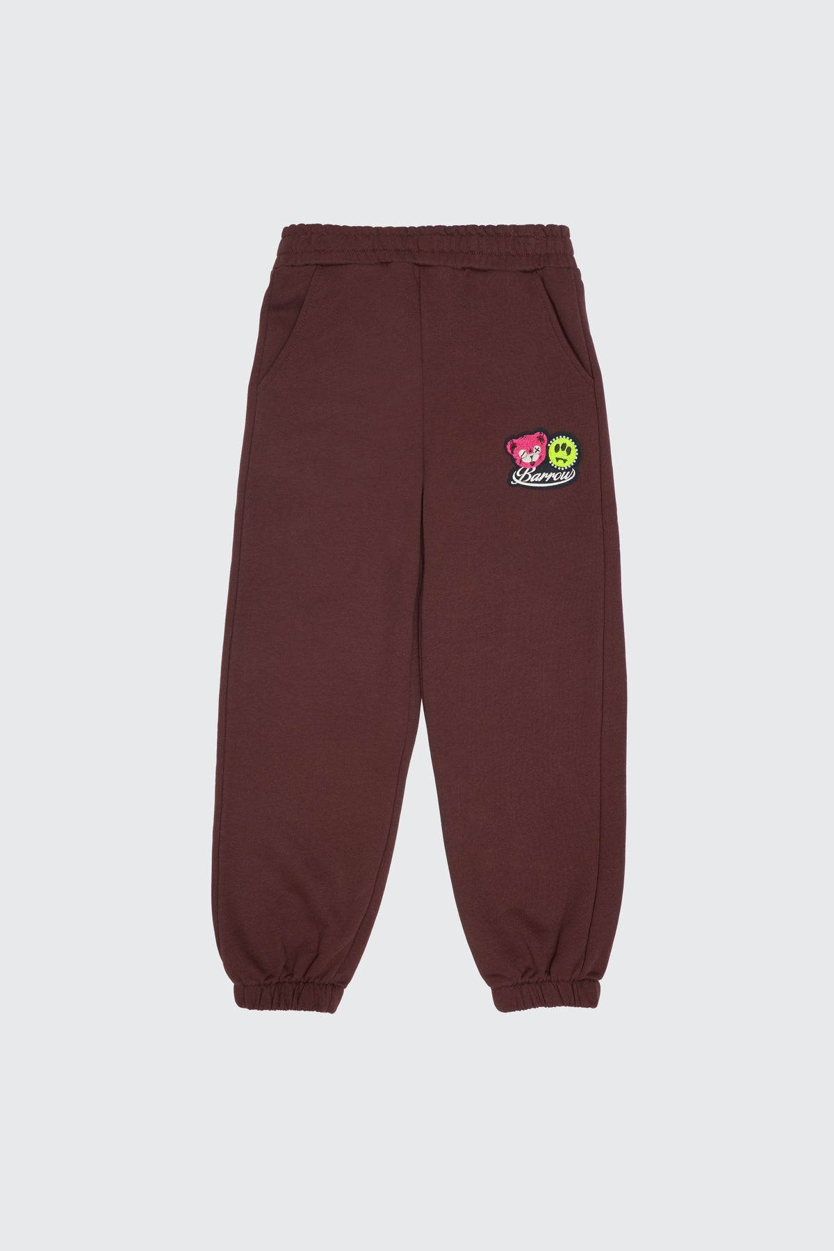 PANTALONI IN FELPA PATCH LOGO