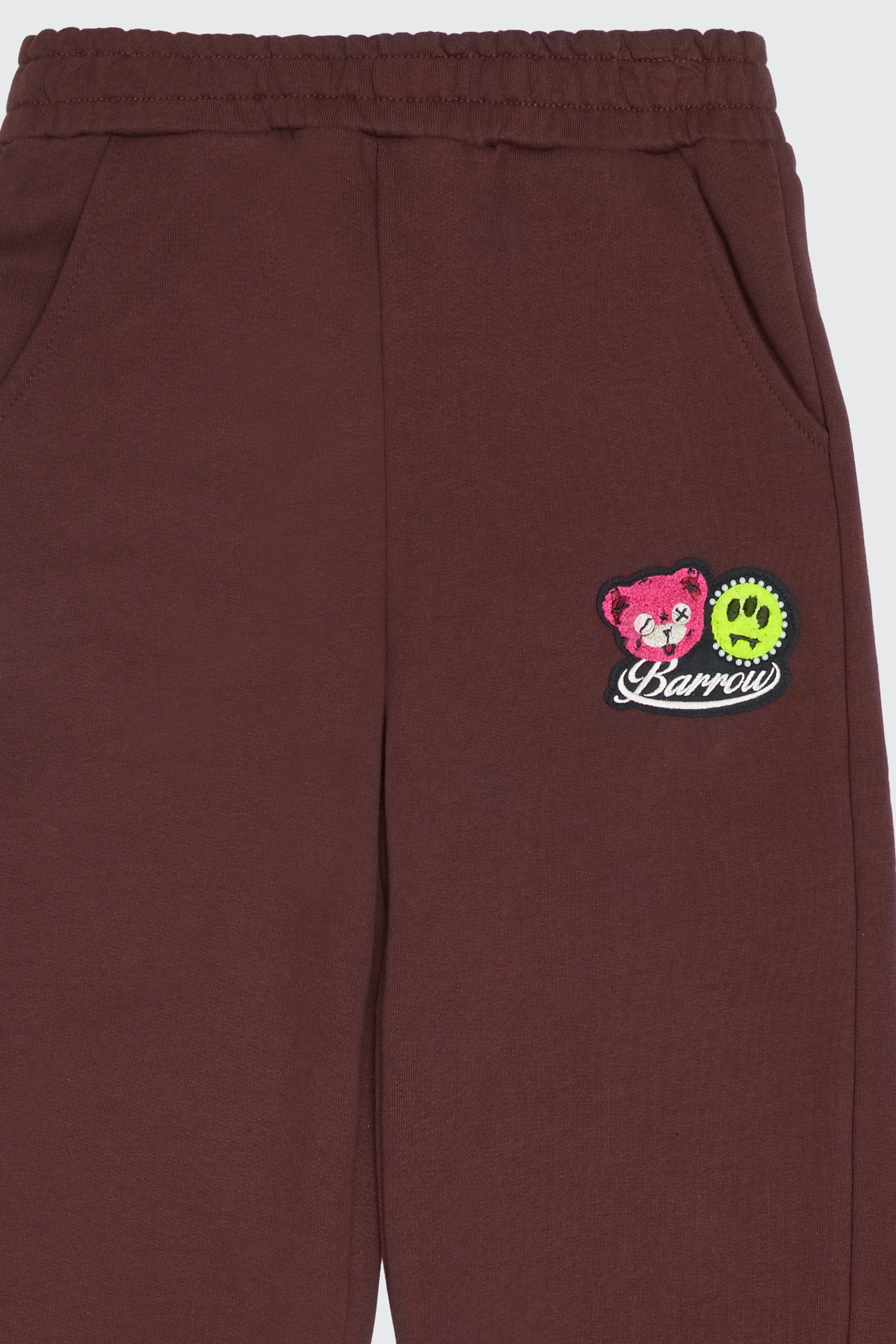 PANTALONI IN FELPA PATCH LOGO