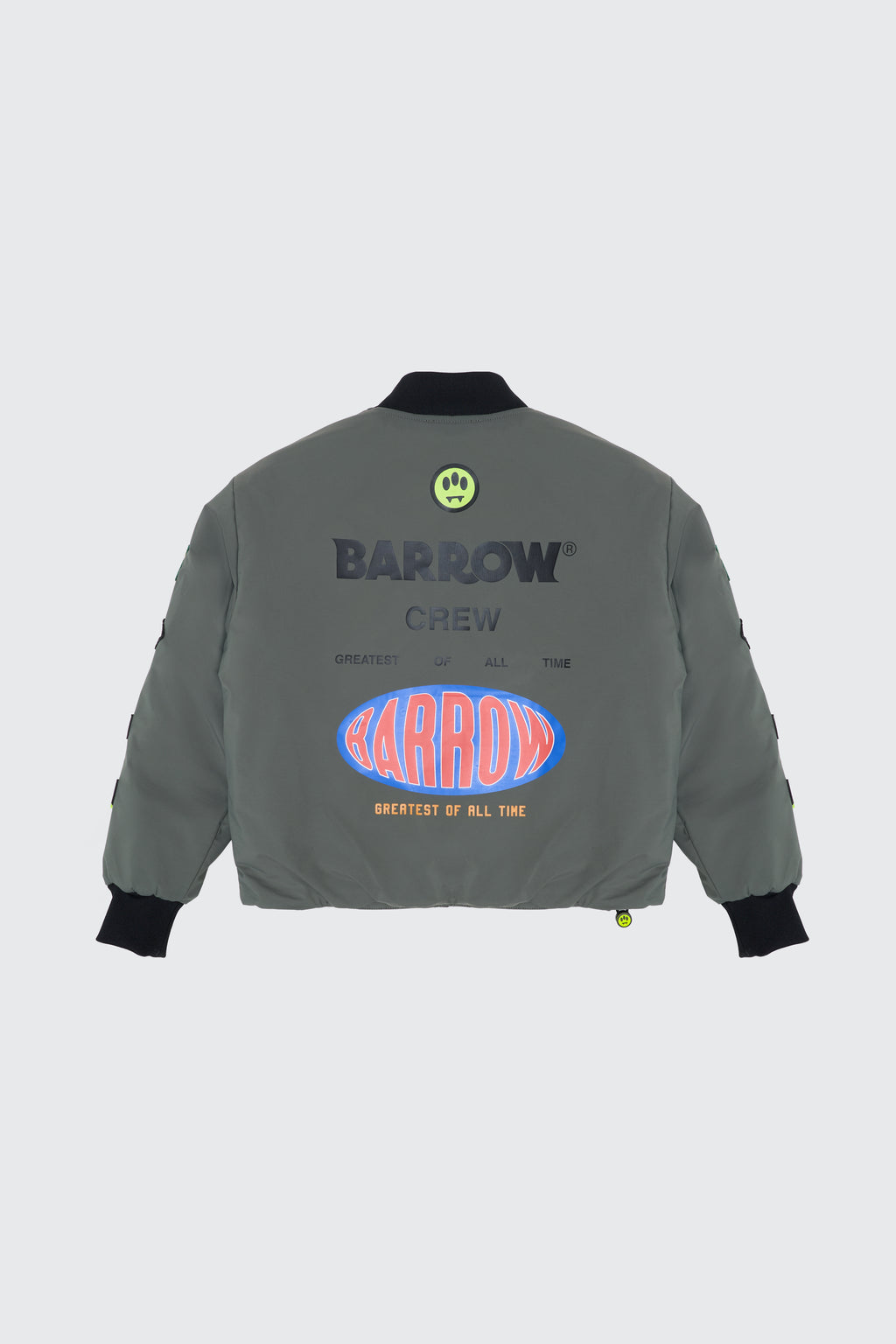 CAZADORA BOMBER PLUMAS PARCHE LOGO