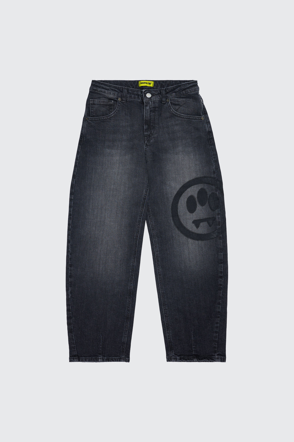 JEANS BALLOON WASHED SMILE