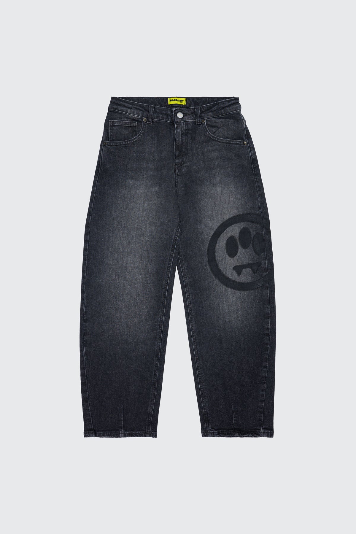 JEANS BALLOON WASHED SMILE