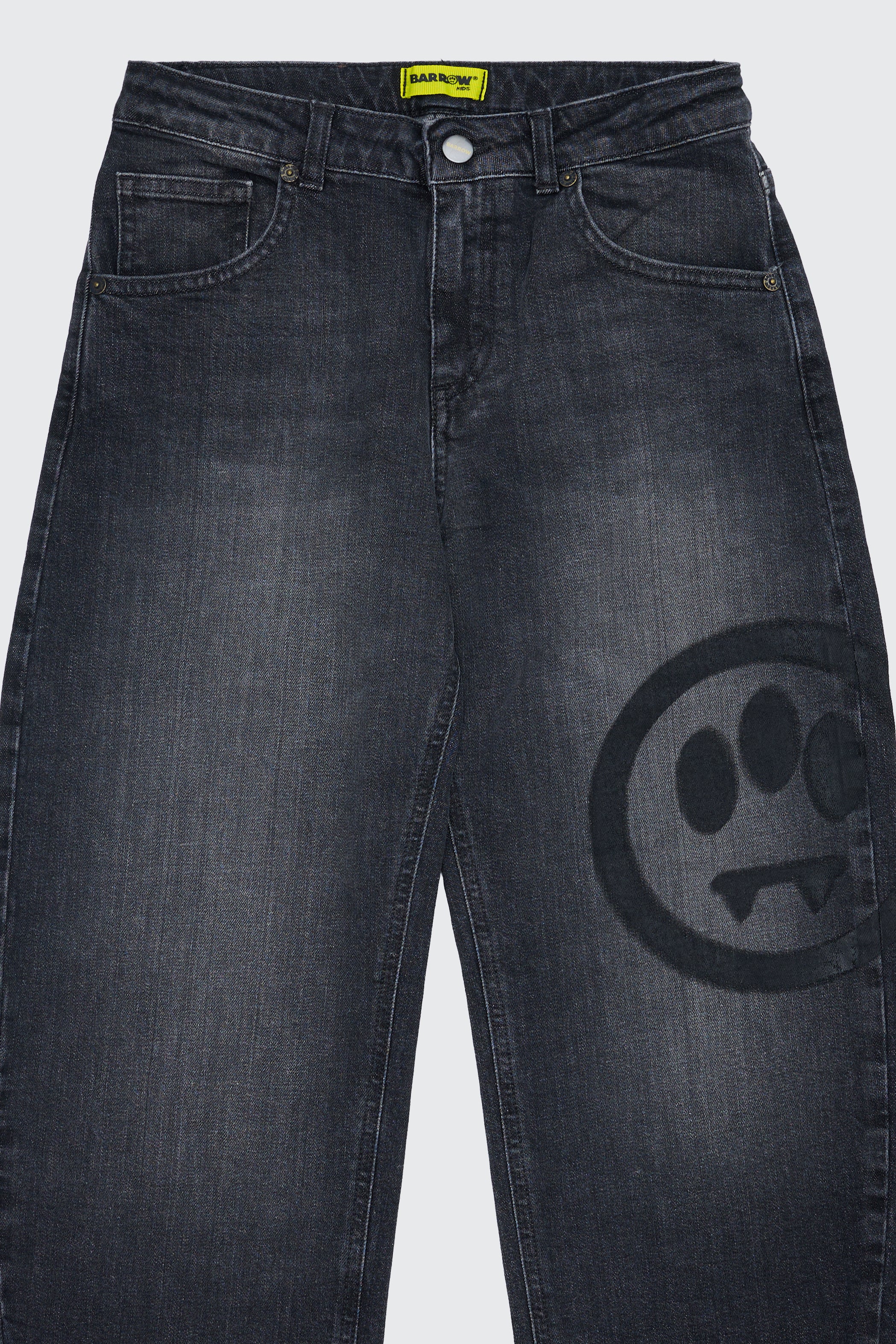 JEANS BALLOON WASHED SMILE