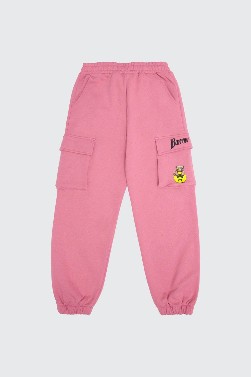 PANTALONI CARGO IN FELPA TEDDY