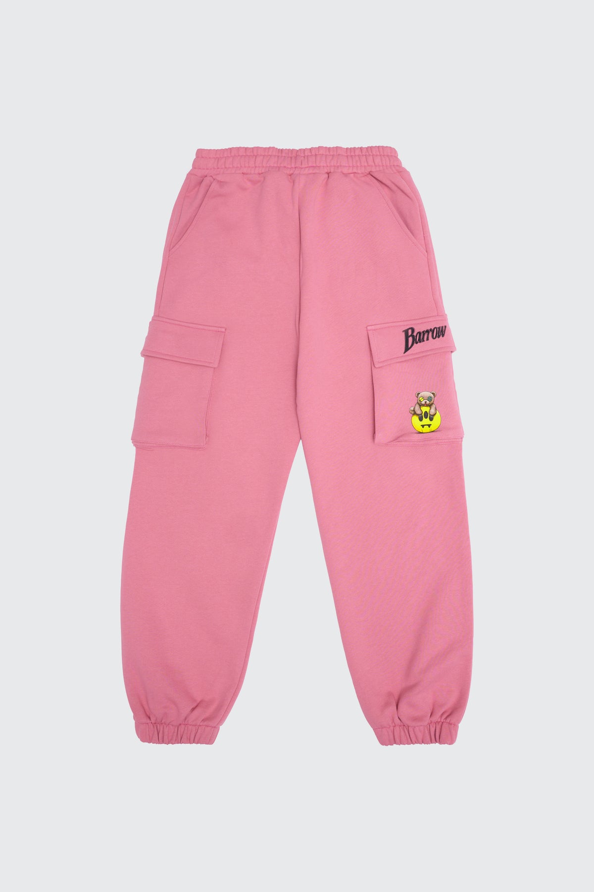 PANTALONI CARGO IN FELPA TEDDY