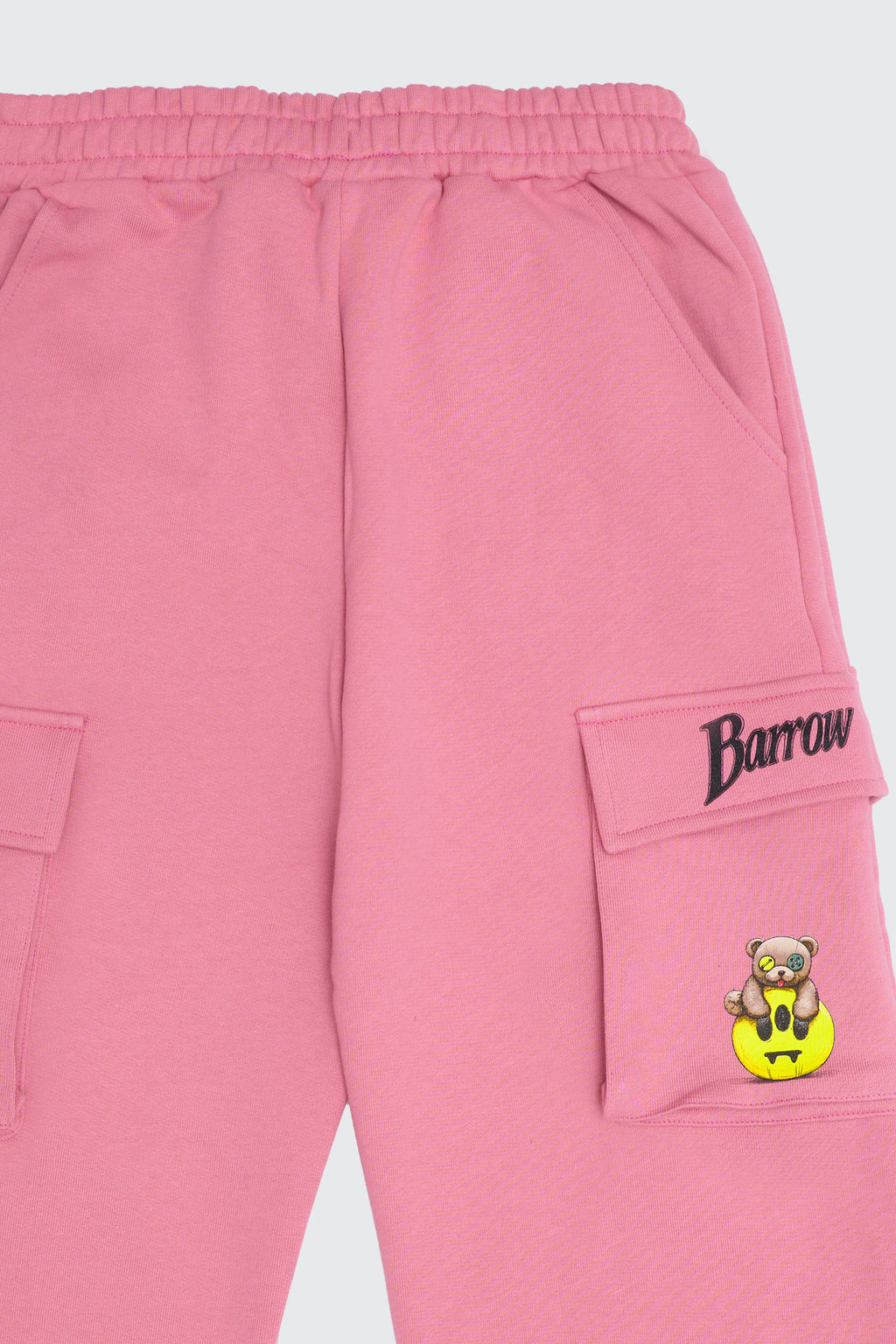 PANTALONI CARGO IN FELPA TEDDY