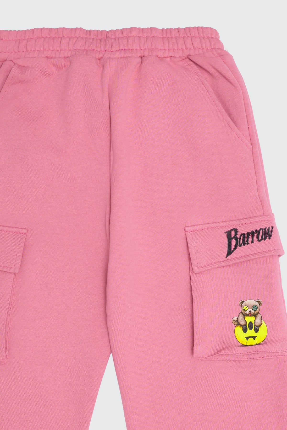 PANTALONI CARGO IN FELPA TEDDY