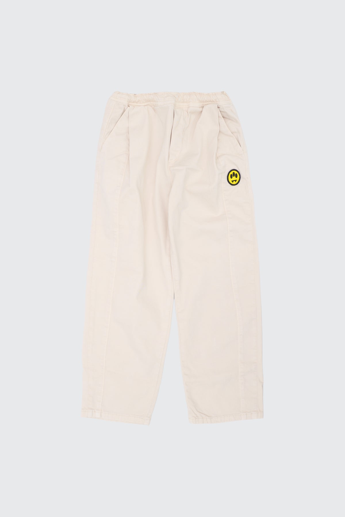 GABARDINE WIDE LEG TROUSERS