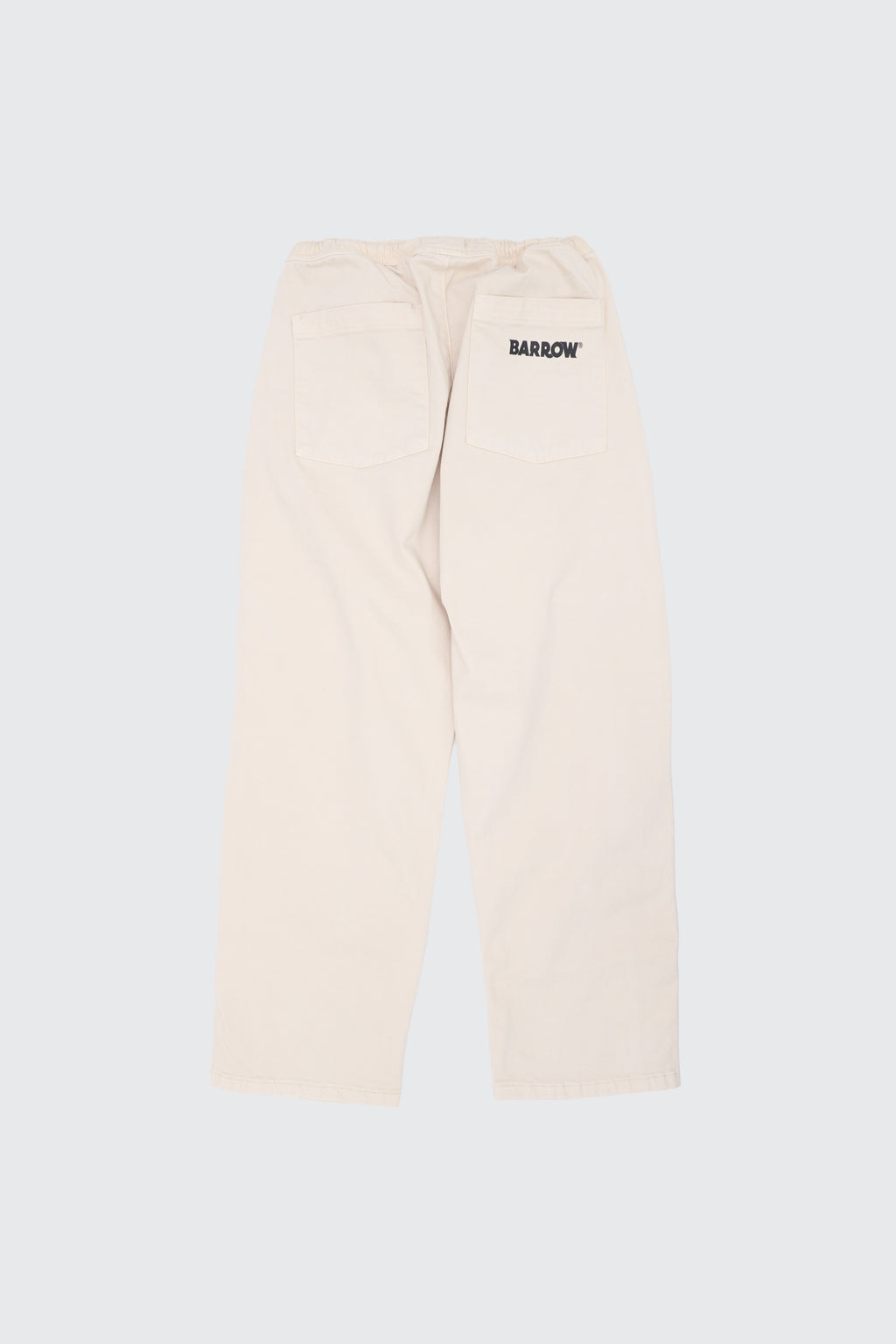 GABARDINE WIDE LEG TROUSERS