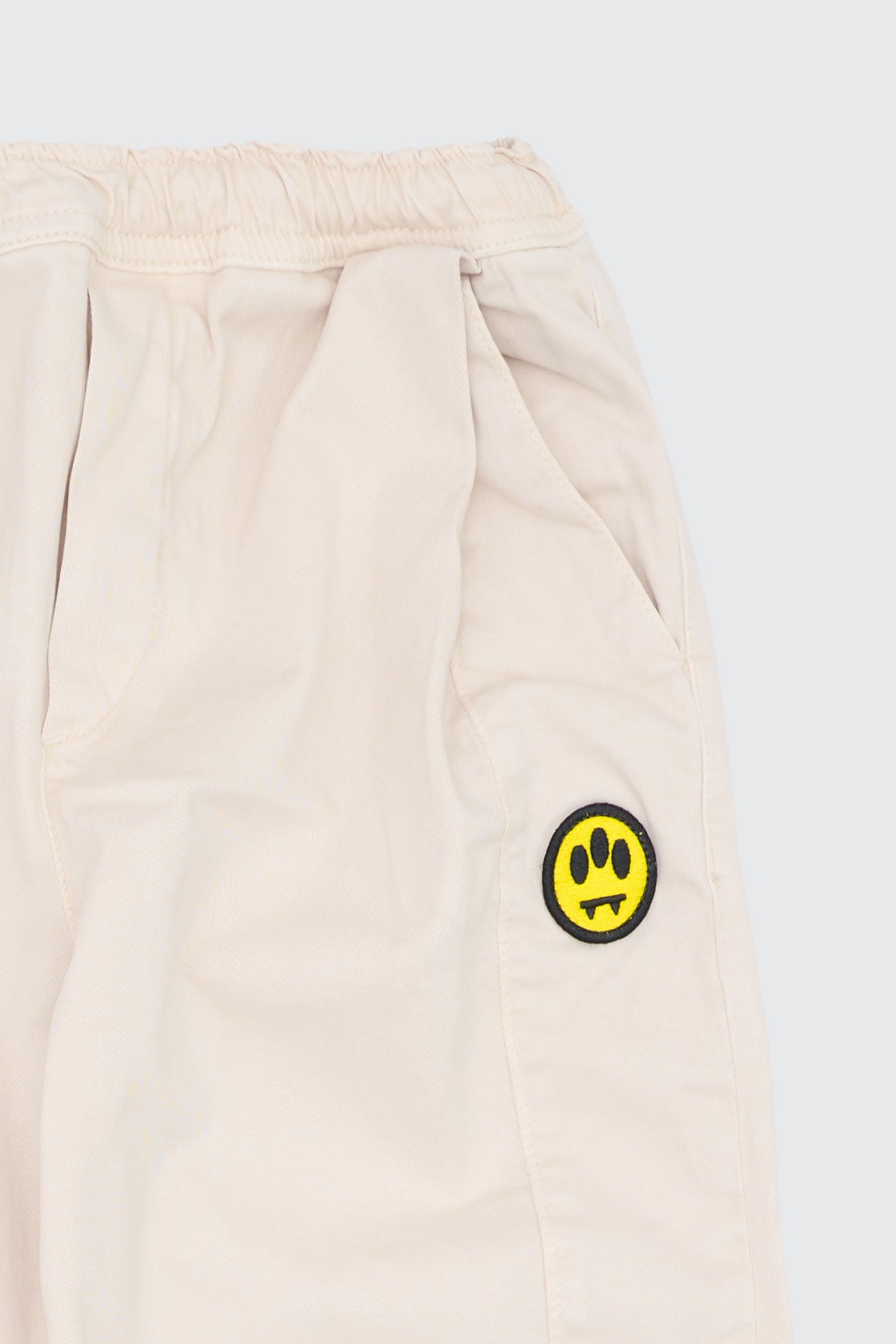 GABARDINE WIDE LEG TROUSERS