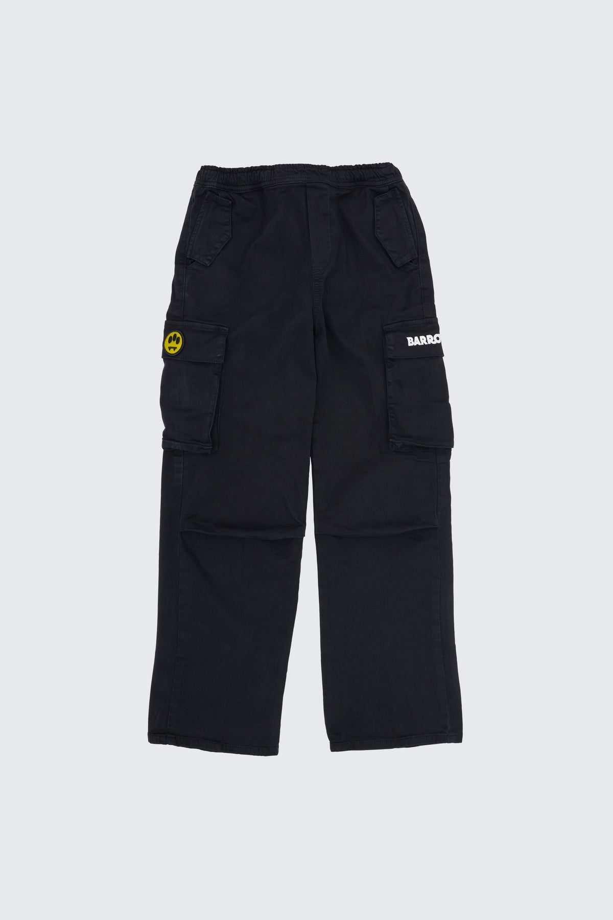 GABARDINE CARGO TROUSERS