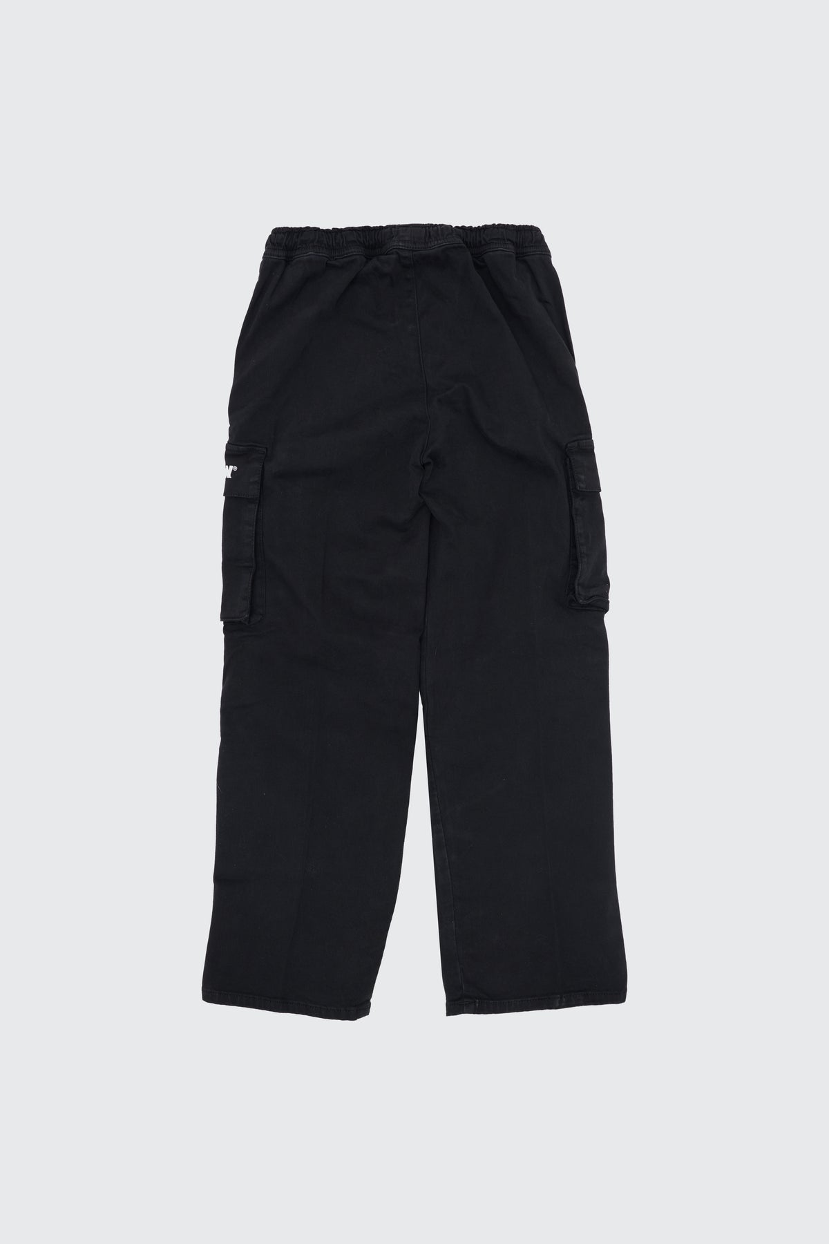 GABARDINE CARGO TROUSERS