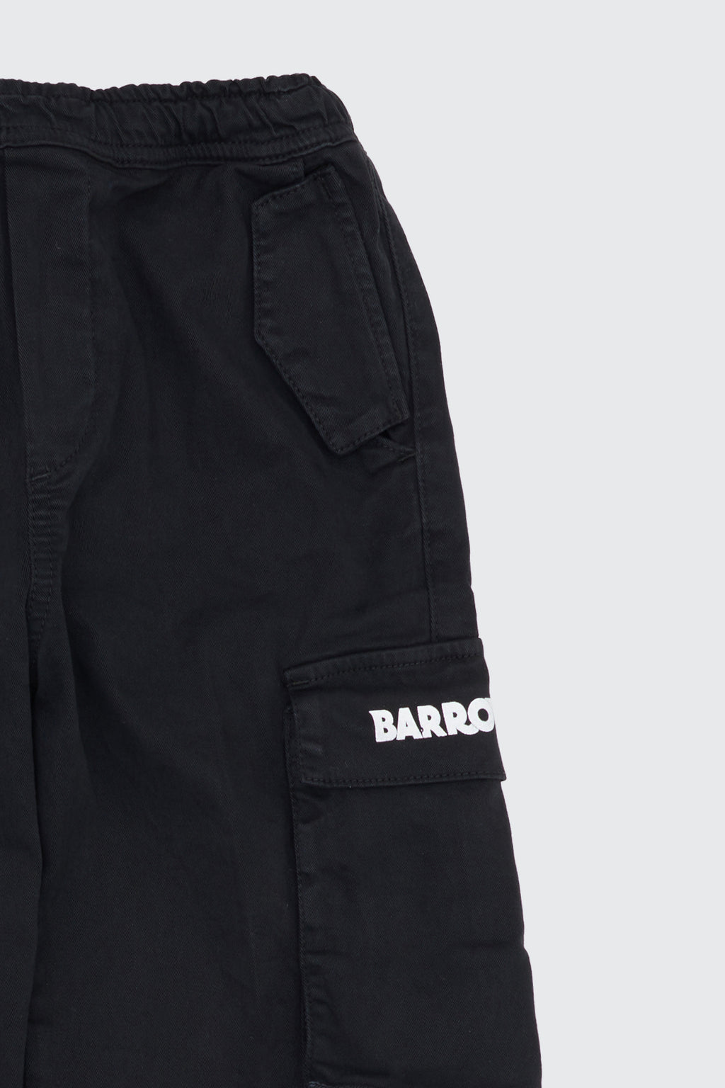 GABARDINE CARGO TROUSERS