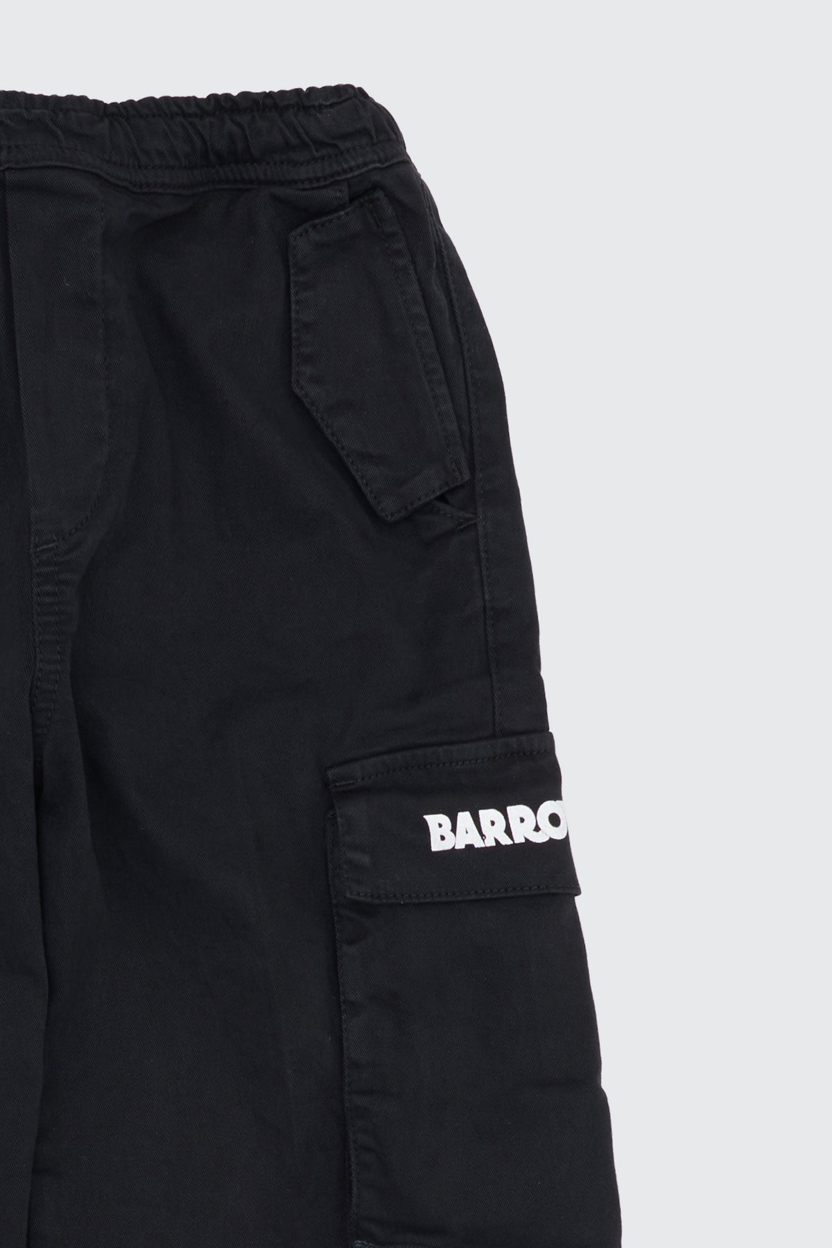 GABARDINE CARGO TROUSERS