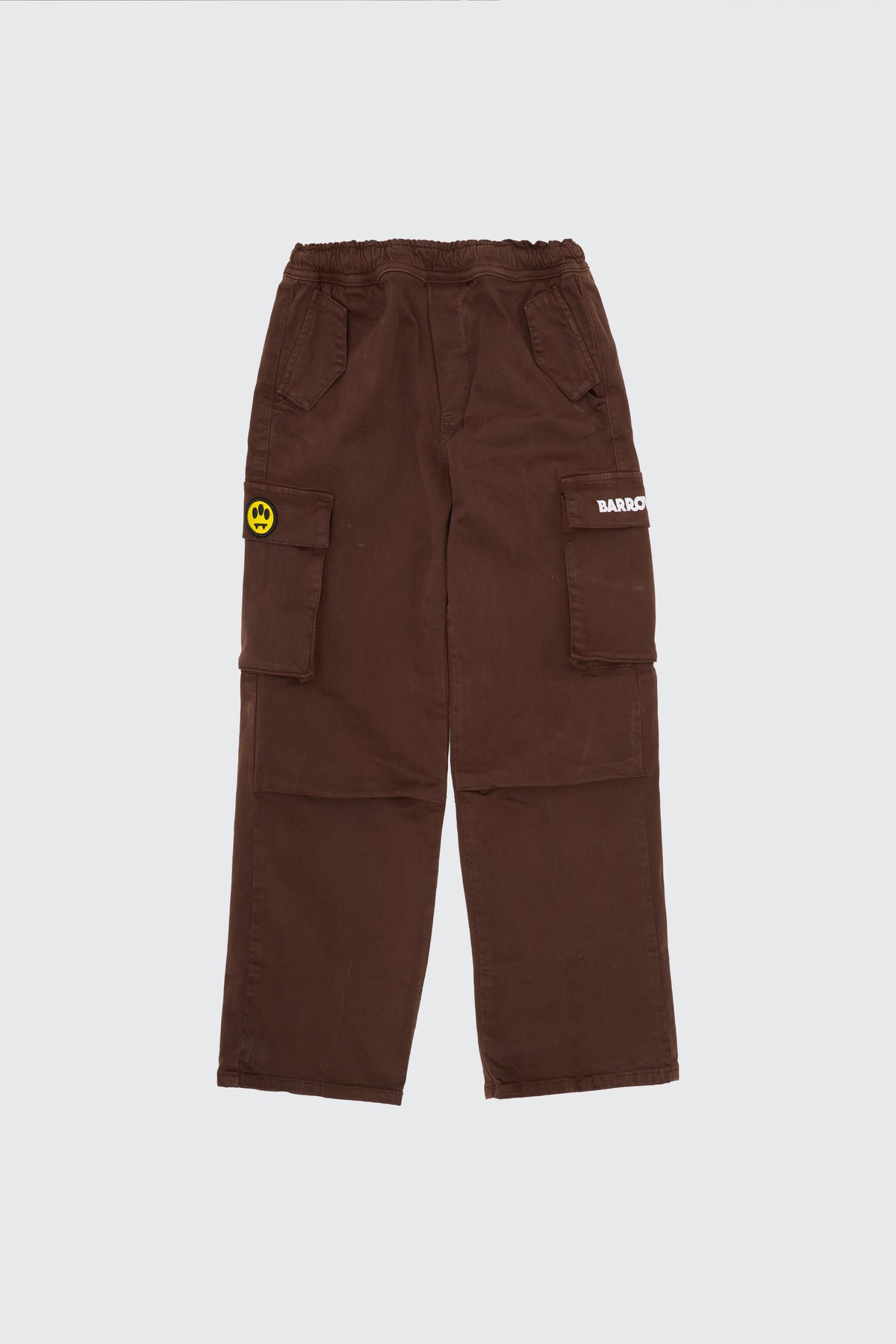 GABARDINE CARGO TROUSERS