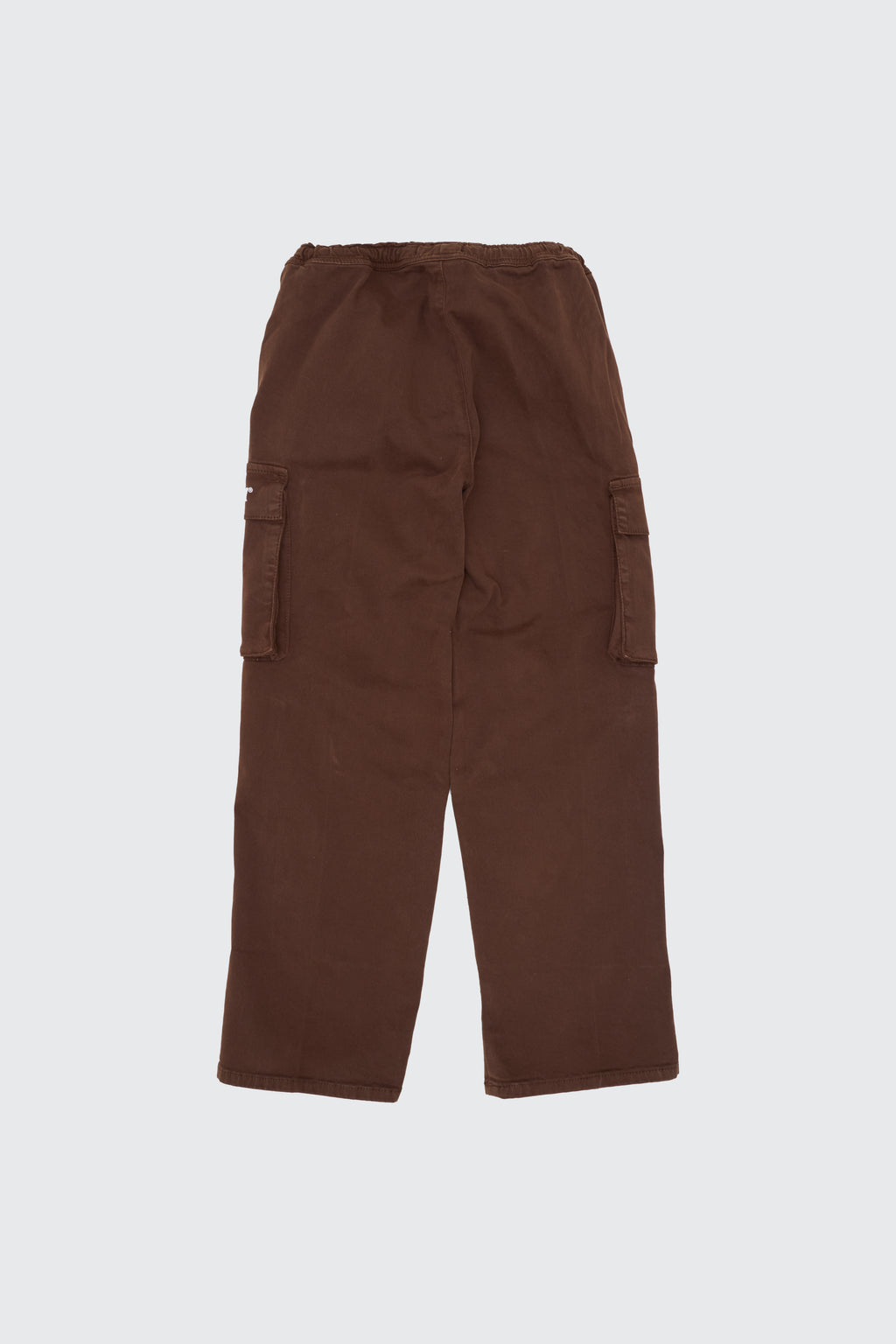 GABARDINE CARGO TROUSERS