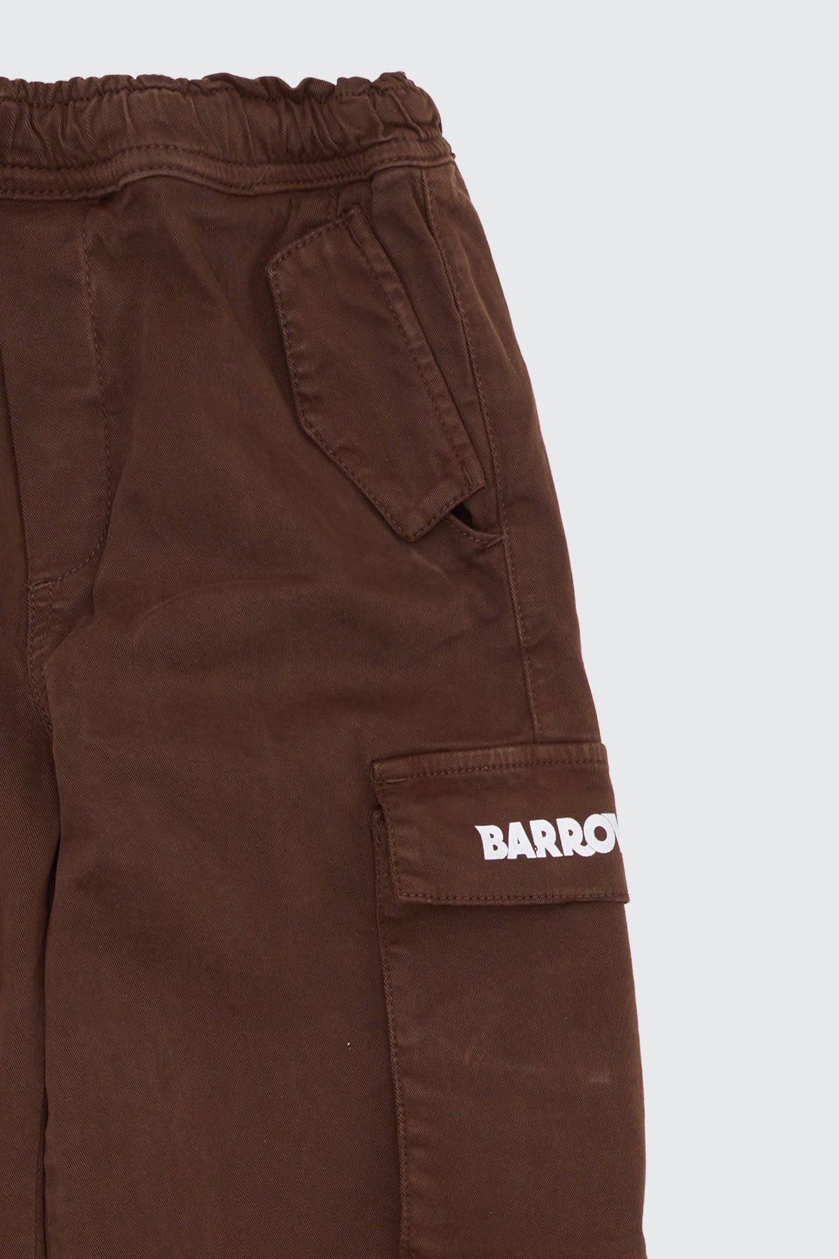 GABARDINE CARGO TROUSERS