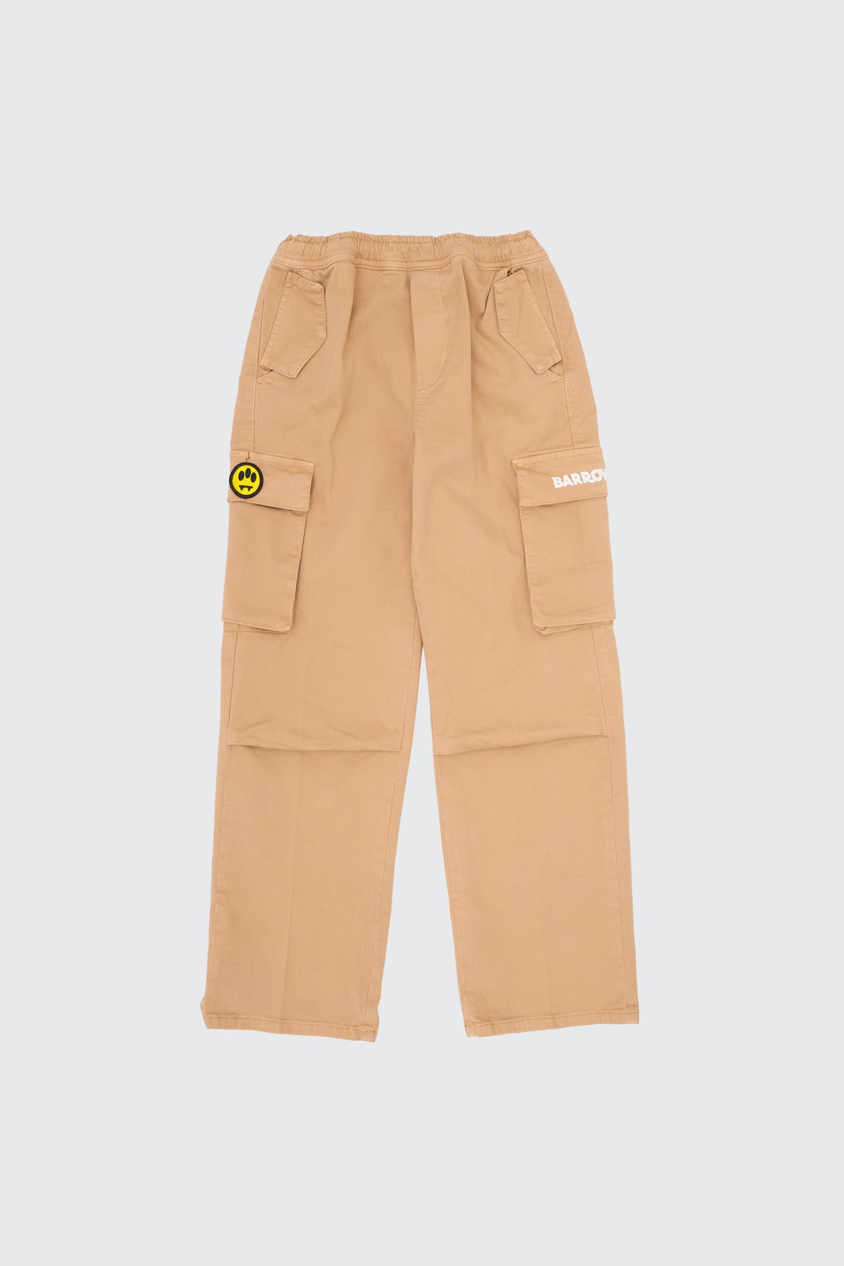 GABARDINE CARGO TROUSERS