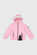 LIGHT DOWN JACKET MAXI LOGO