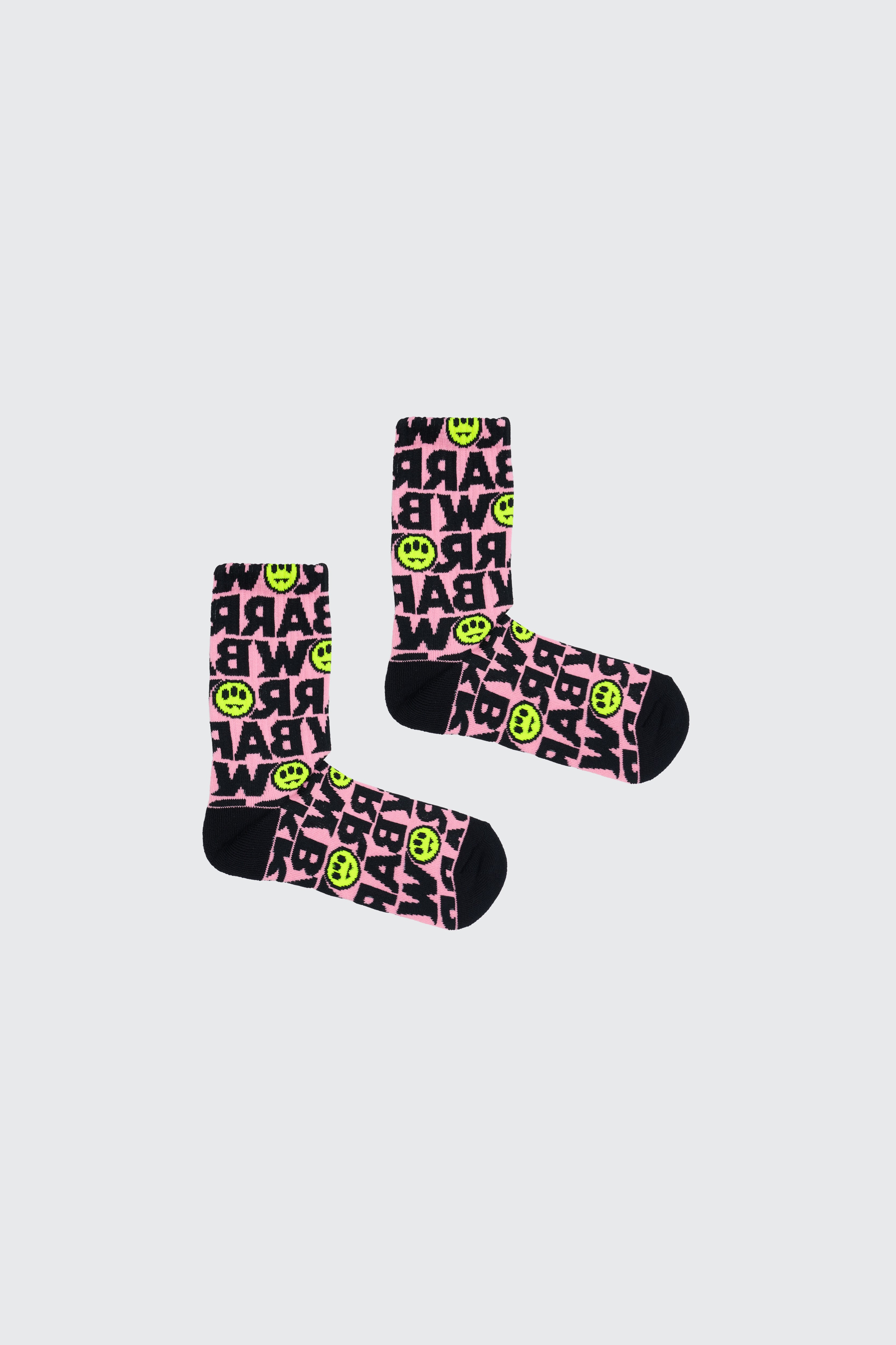 ALLOVER SMILE LOGO SOCKS