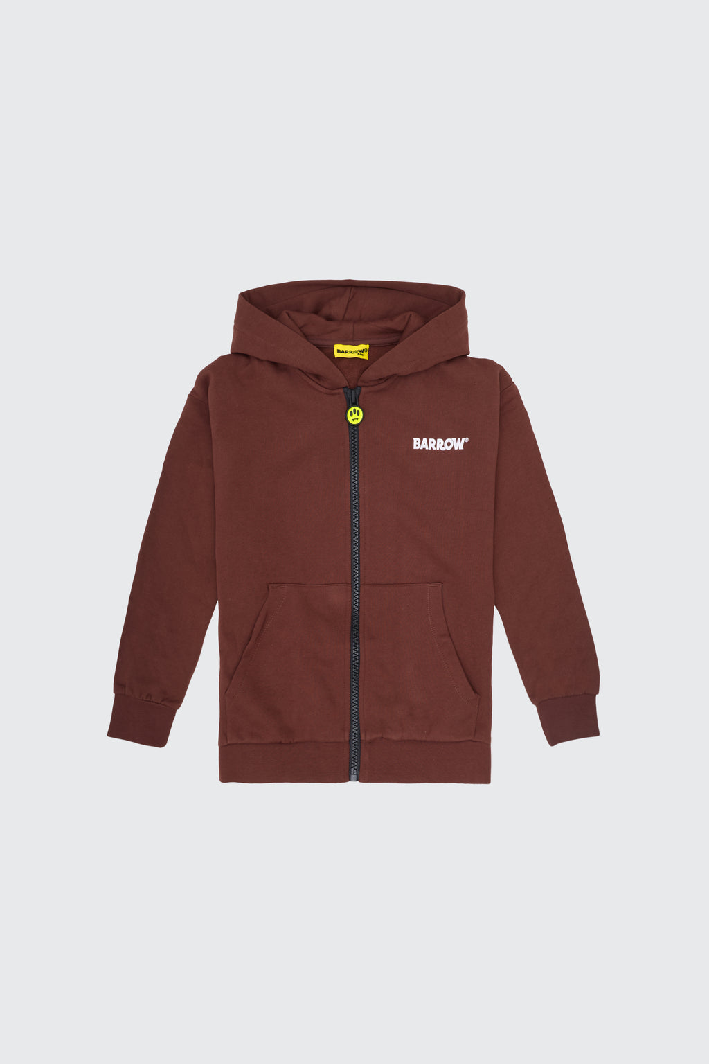 SUDADERA CON CREMALLERA Y CAPUCHA MAXI LOGO
