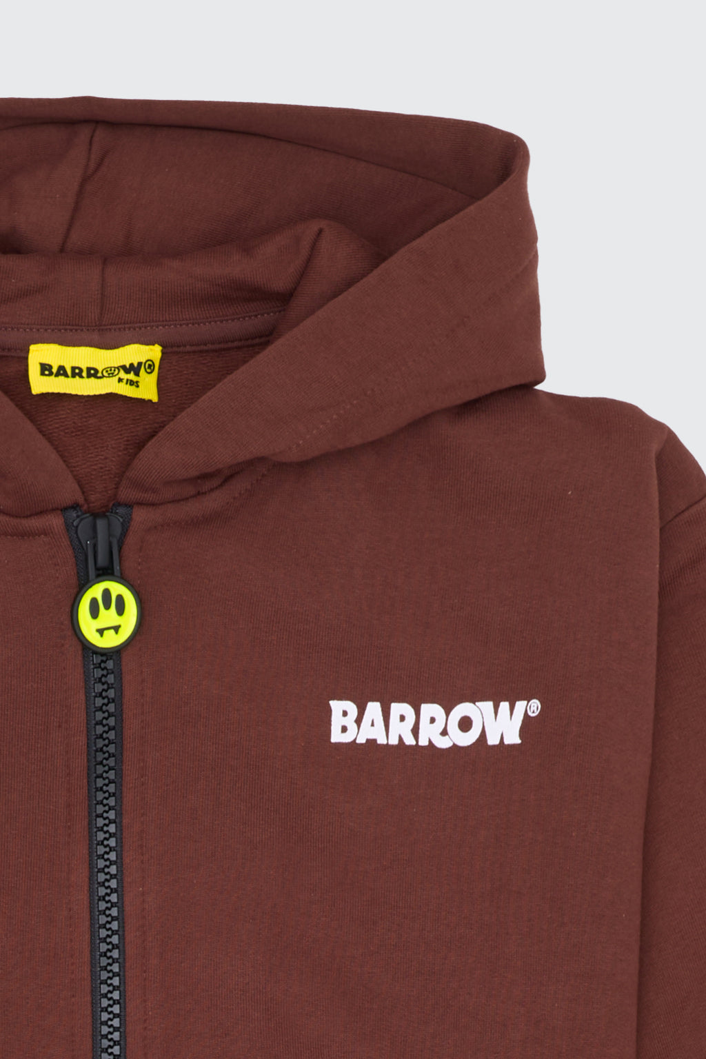 SUDADERA CON CREMALLERA Y CAPUCHA MAXI LOGO
