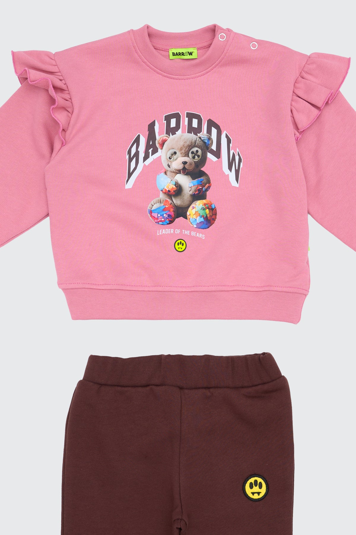 BABY ICONIC TEDDY SWEATER AND LEGGINGS SET