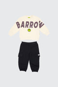 SET BABY MAXI LOGO FELPA E PANTALONI