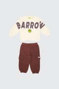 SET BABY MAXI LOGO FELPA E PANTALONI