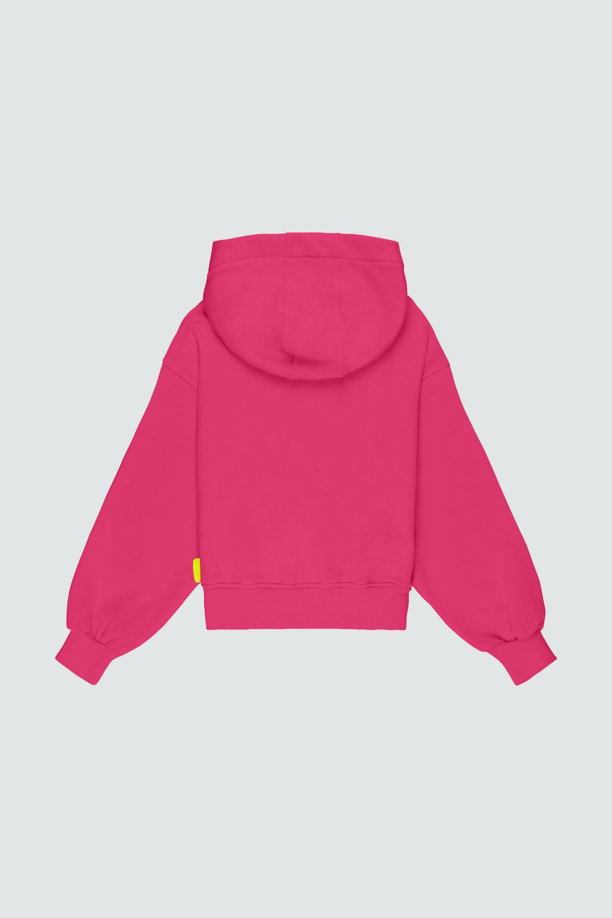Barrow Kids felpa fucsia con cappuccio sunset logo