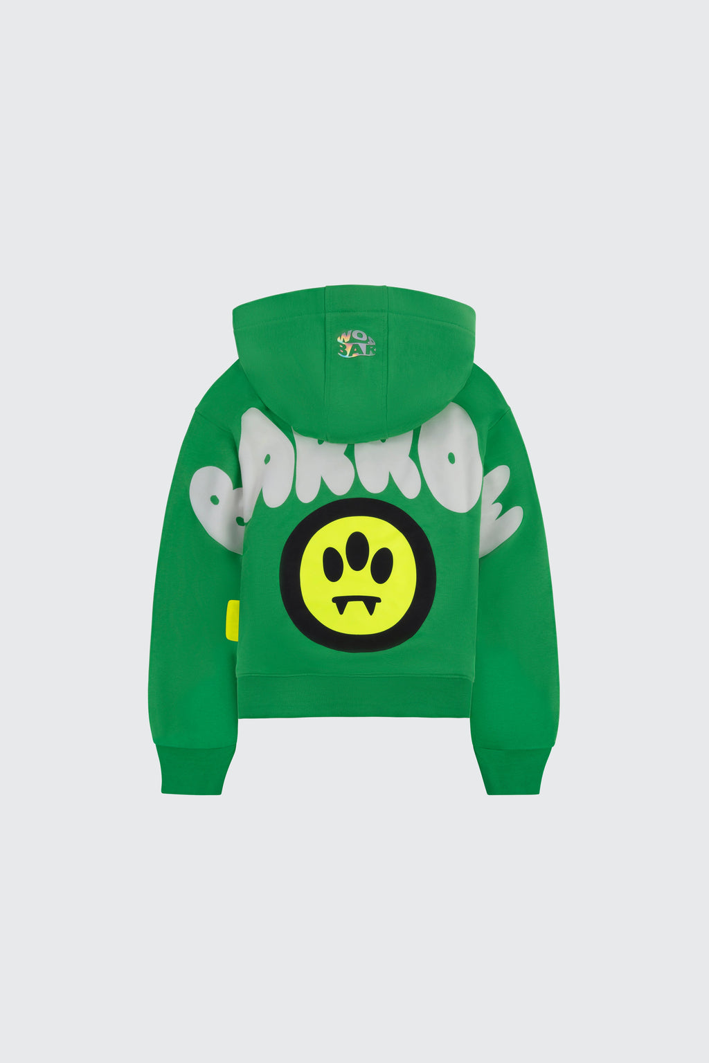 JUNIOR UNISEX HOODIE - FERN GREEN - S4BKJUHS095-BW012
