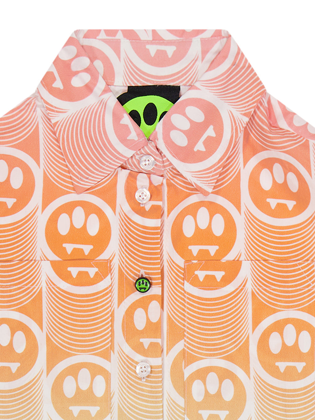 BARROW KIDS CAMICIA BOXY IN POPELINE