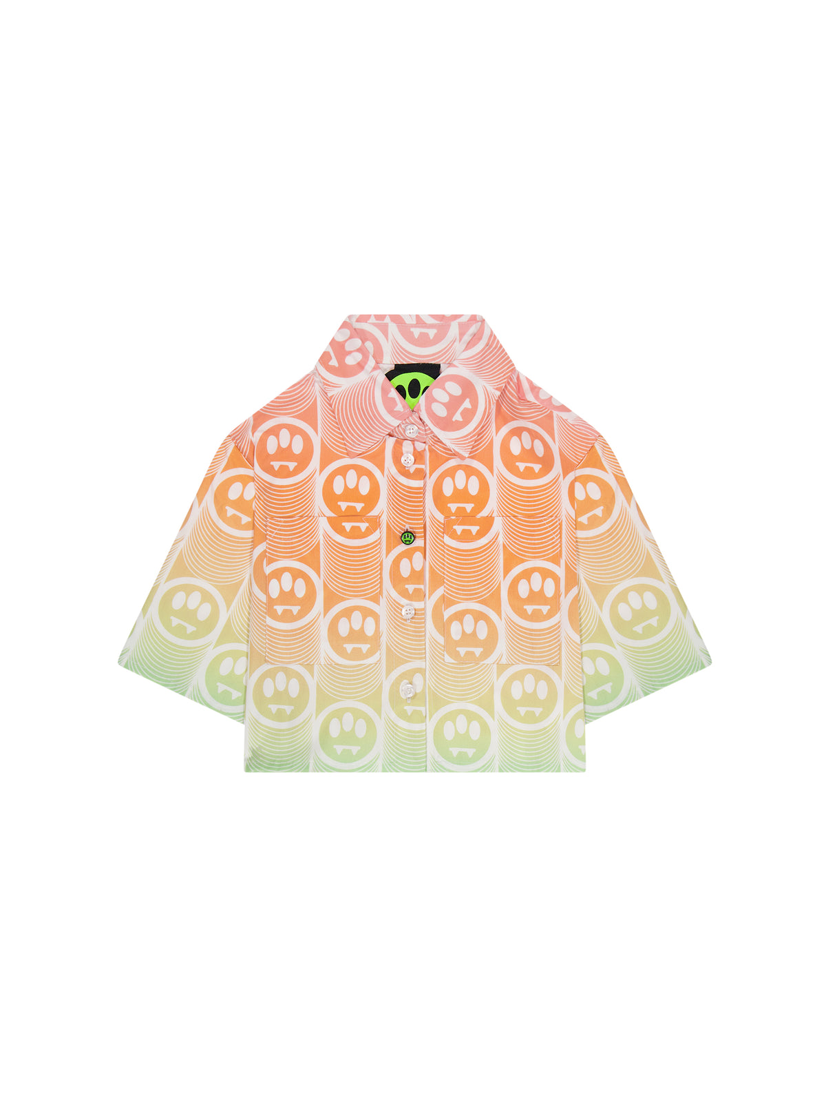 BARROW KIDS CAMICIA BOXY IN POPELINE