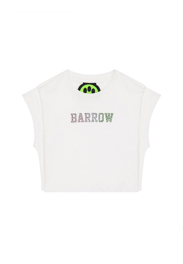 BARROW KIDS CROPPED T-SHIRT